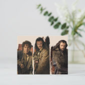 BAGGINS™, BARD THE BOWMAN™ EN THORIN OAKENSHIELD™ BRIEFKAART (Staand voorkant)