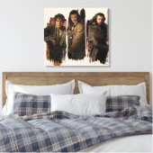 BAGGINS™, BARD THE BOWMAN™ EN THORIN OAKENSHIELD™ CANVAS AFDRUK (Insitu (Slaapkamer))