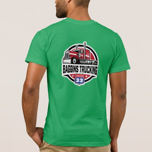 Baggins Trucking  T-shirt (Achterkant)