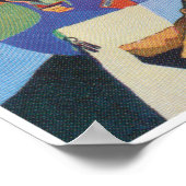 Baghdad Retro Vintage Travel Poster (Hoek)