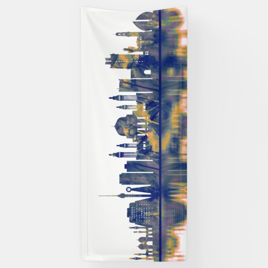 Baghdad Skyline Spandoek (Verticaal)