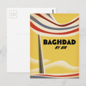 Baghdad vanuit de lucht briefkaart (Voorkant / Achterkant)