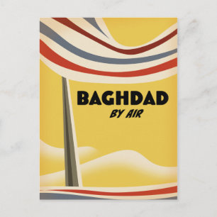 Baghdad vanuit de lucht briefkaart