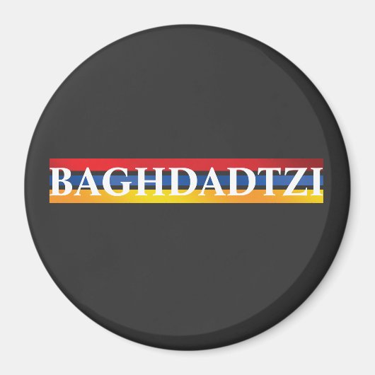 Baghdadtzi Magnet (Voorkant)