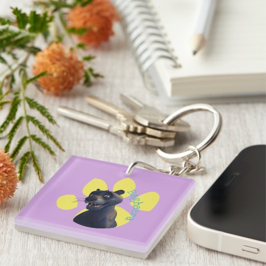 Bagheera 1 sleutelhanger (Voorkant Rechts)