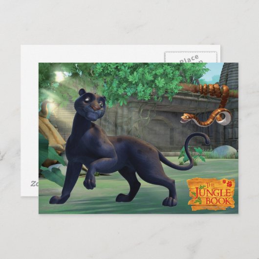 Bagheera 3 briefkaart (Voorkant / Achterkant)