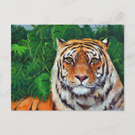 Bagheera het Briefkaart van de tijger van het schi