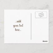 Baglama, voorzitter briefkaart (Achterkant)