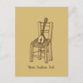 Baglama, voorzitter briefkaart (Voorkant)