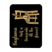 Baglama, voorzitter magneet (Verticaal)