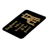 Baglama, voorzitter magneet (Linkerzijde)