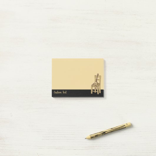 Baglama, voorzitter post-it® notes (Op bureau)