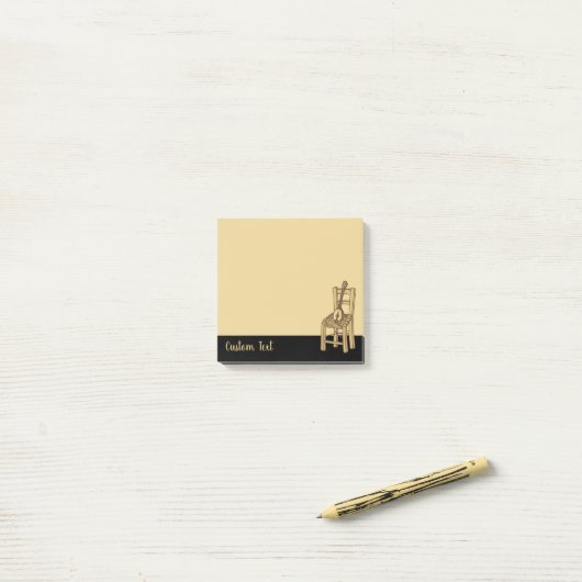 Baglama, voorzitter post-it® notes (Op bureau)