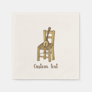 Baglama, voorzitter servet