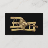 Baglama, voorzitter visitekaartje (Achterkant)