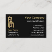 Baglama, voorzitter visitekaartje (Voorkant)