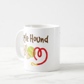 Bagle Hound Hondenras Mam Gift Koffiemok (Voorkant links)