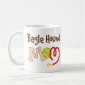 Bagle Hound Hondenras Mam Gift Koffiemok (Links)