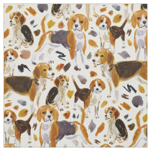 BAGLE Painterly Waterverf Hondhonden Stof