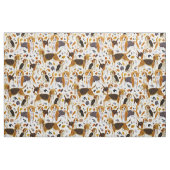 BAGLE Painterly Waterverf Hondhonden Stof (Fat Quarter)