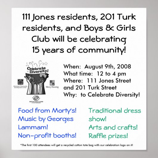 baglogo_paden, 111 Jones inwoners, 201 Turk re... Poster (Voorkant)