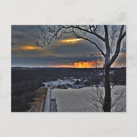 Bagnell Dam Missouri briefkaart (Voorkant)