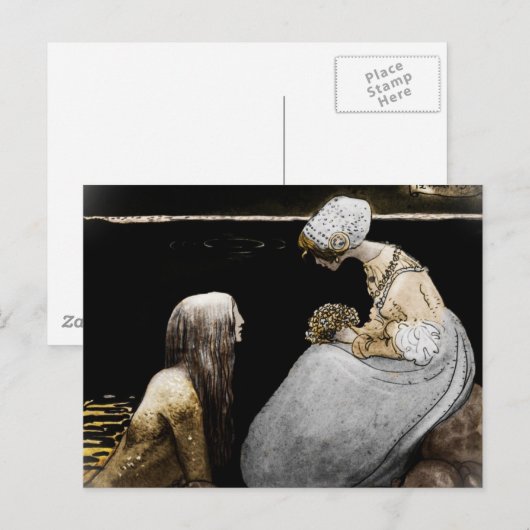 Bagneta en de koning van het Zee Briefkaart (Voorkant / Achterkant)