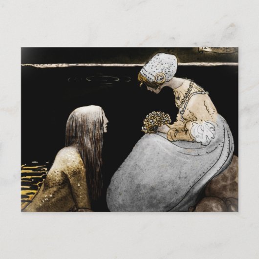 Bagneta en de koning van het Zee Briefkaart (Voorkant)