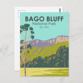 Bago Bluff National Park Australia  Briefkaart (Voorkant / Achterkant)
