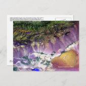 Bagoda Mountains Satellite Briefkaart (Voorkant / Achterkant)