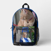 Bagpack kinderen terug naar school gedrukte rugzak (Voorkant)