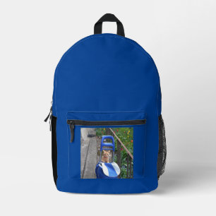 Bagpack kinderen terug naar school gedrukte rugzak