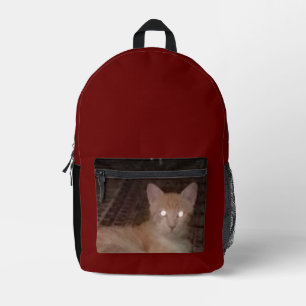 Bagpack kinderen terug naar school gedrukte rugzak