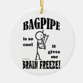 Bagpipe, Brain Freeze Keramisch Ornament (Voorkant)