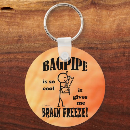 Bagpipe, Brain Freeze Sleutelhanger (Voorkant)