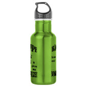 Bagpipe, Brain Freeze Waterfles (Achterkant)