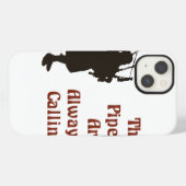 Bagpipe Cellphone Case iPhone Hoesje (Achterkant horizontaal)