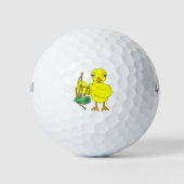 Bagpipe Chick Golfballen (Voorkant)