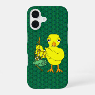 Bagpipe Chick iPhone 16 Hoesje