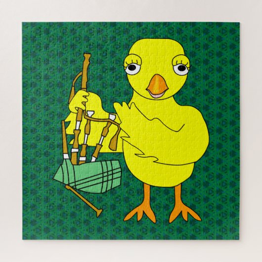Bagpipe Chick Legpuzzel (Verticaal)