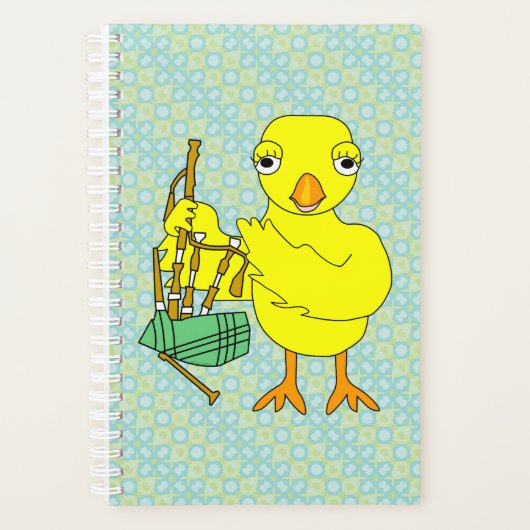 Bagpipe Chick Planner (Voorkant)
