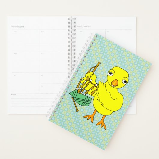 Bagpipe Chick Planner (Display)