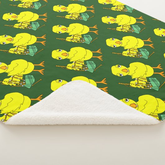 Bagpipe Chick Sherpa Deken (3/4)