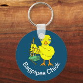 Bagpipe Chick Sleutelhanger (Voorkant)