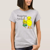 Bagpipe Chick Tekst T-shirt (Voorkant)