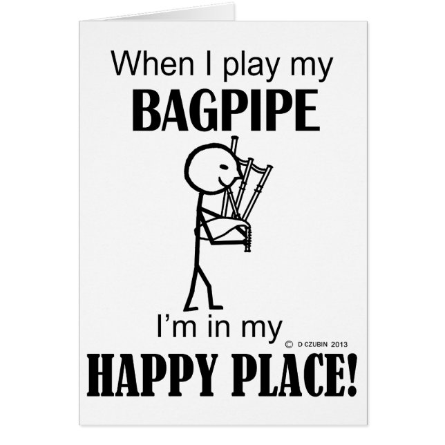 Bagpipe Happy Place (Voorkant)