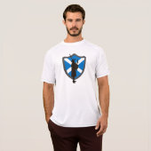 Bagpipe Highlander Shirt (Voorkant volledig)