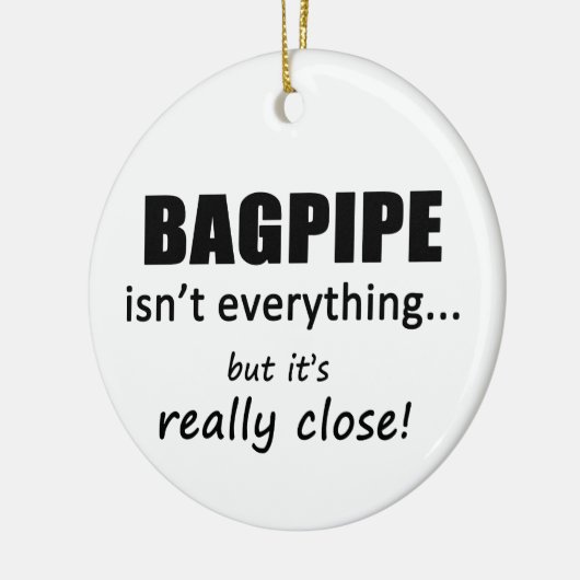 Bagpipe is niet alles keramisch ornament (Links)