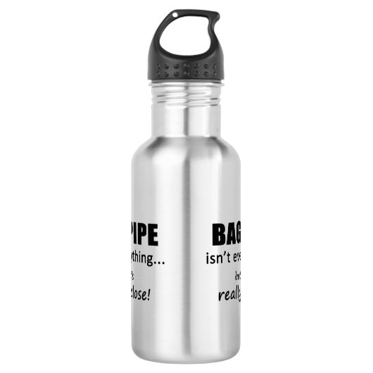 Bagpipe is niet alles waterfles  (Voorkant)