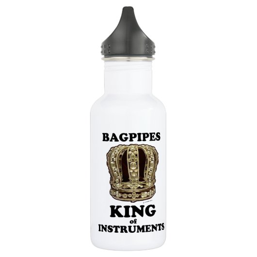 Bagpipe King of Instruments Waterfles (Links)